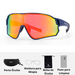 Óculos Ciclismo Lentes Fotocromáticas UV400 Masculino/Feminino