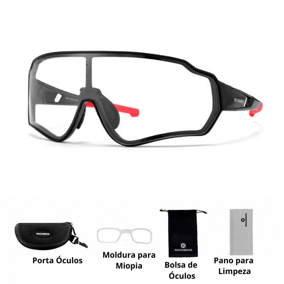 Óculos Ciclismo com Proteção UV400 Masculino/Feminino