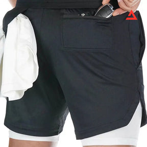 Shorts 2 em 1 Masculino ZAMPER© 