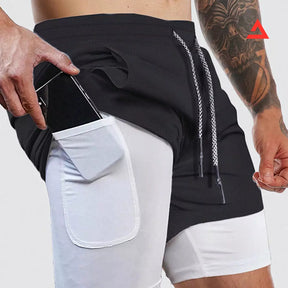 Shorts 2 em 1 Masculino ZAMPER© 