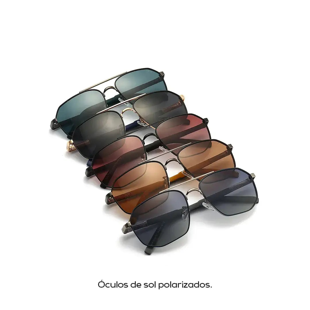 Óculos de sol GCV® Proteção UV400 + polarizado